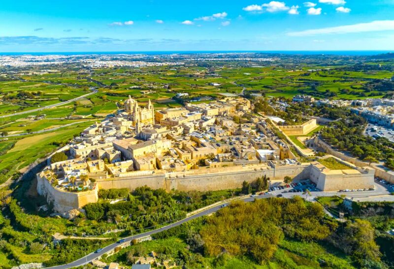 Mdnia y Rabat, la peque&ntilde;a ciudad medieval y el entorno rural de Malta
