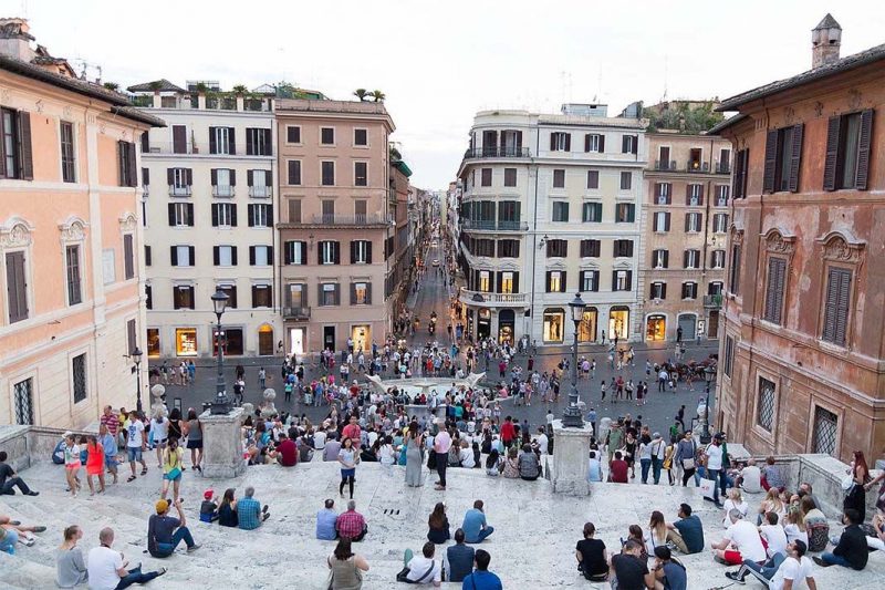 D&oacute;nde dormir cerca de la Plaza Espa&ntilde;a de Roma