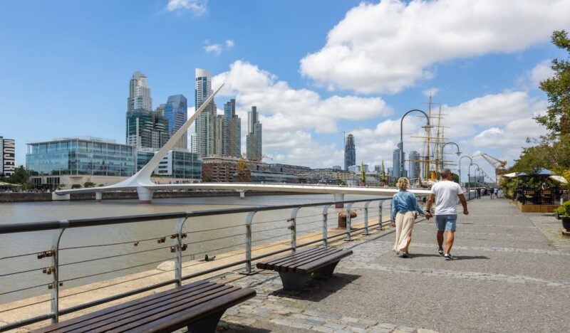 Puerto Madero, un barrio exclusivo donde alojarse en Buenos Aires