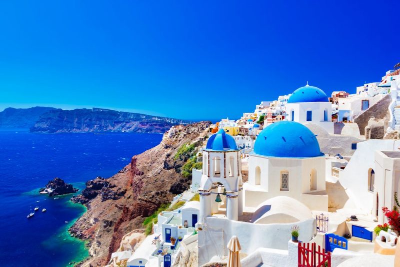 D&oacute;nde alojarse en Santorini