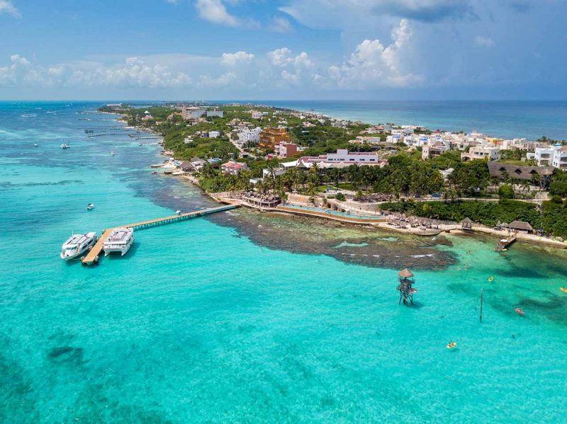 Isla Mujeres, una mini isla paradisíaca donde alojarse en Mexico