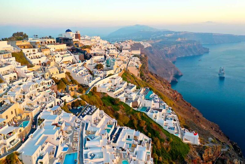 Imerovigli, donde alojarse en Santorini con pareja