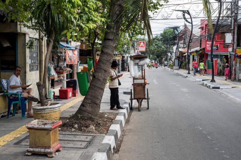 Jalan Jaksa el rinc&oacute;n mochilero de Yakarta